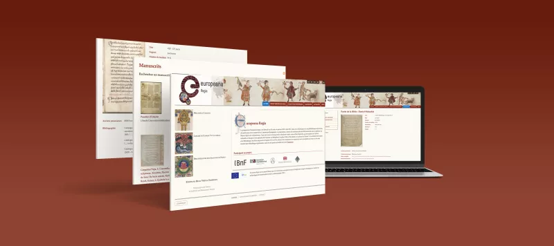 Site web Europeana Regia BnF