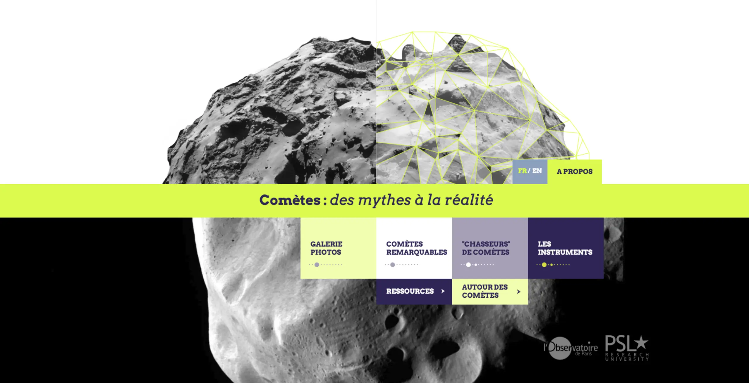 Page d'accueil Comètes - Observatoire de Paris Comètes - Observatoire de Paris